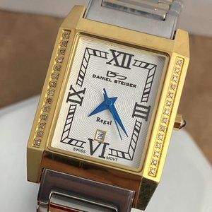 Stunning Art Deco Watch by Designer Daniel Steiger